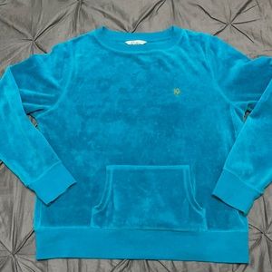 Vintage Lilly Pulitzer Velour Sweatshirt - L